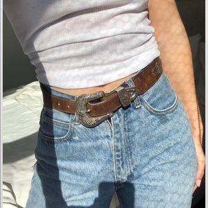 Vintage western belt